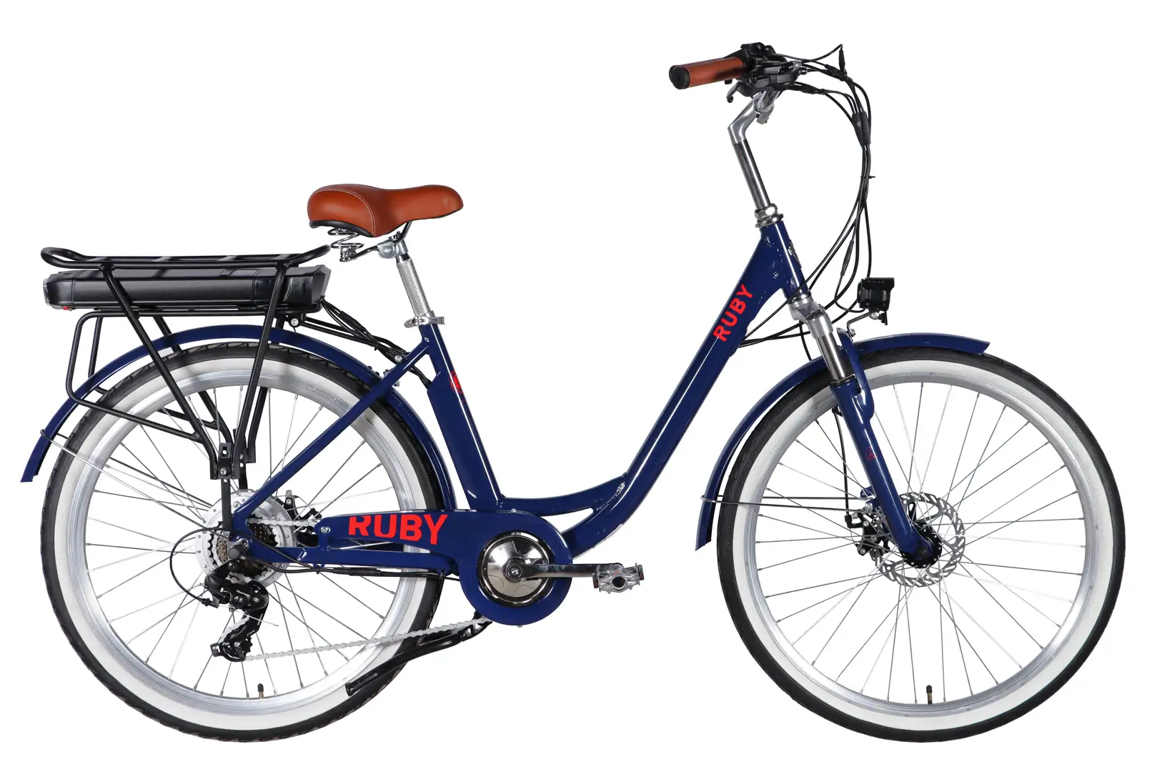 26" AL Dorozhnik eRUBY DD FR рама-17" 36B 13А*г 500Вт темно-синій 2026 Електровелосипед Електровелосипед Дорожник 26" AL Dorozhnik eRUBY DD FR рама-17" 36B 13А*г 500Вт темно-синій 2026 купити електро велик