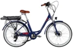 Електровелосипед Дорожник  26" AL Dorozhnik eRUBY DD FR рама-17" 48B 15А*г 500Вт темно-синій 2026 купити електро велик