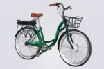 26" ST Dorozhnik eAQUAMARINE BH рама-17" 36B 13А*г 500Вт зелений YS 902 з кошиком 2026 Електро велосипед Дорожник