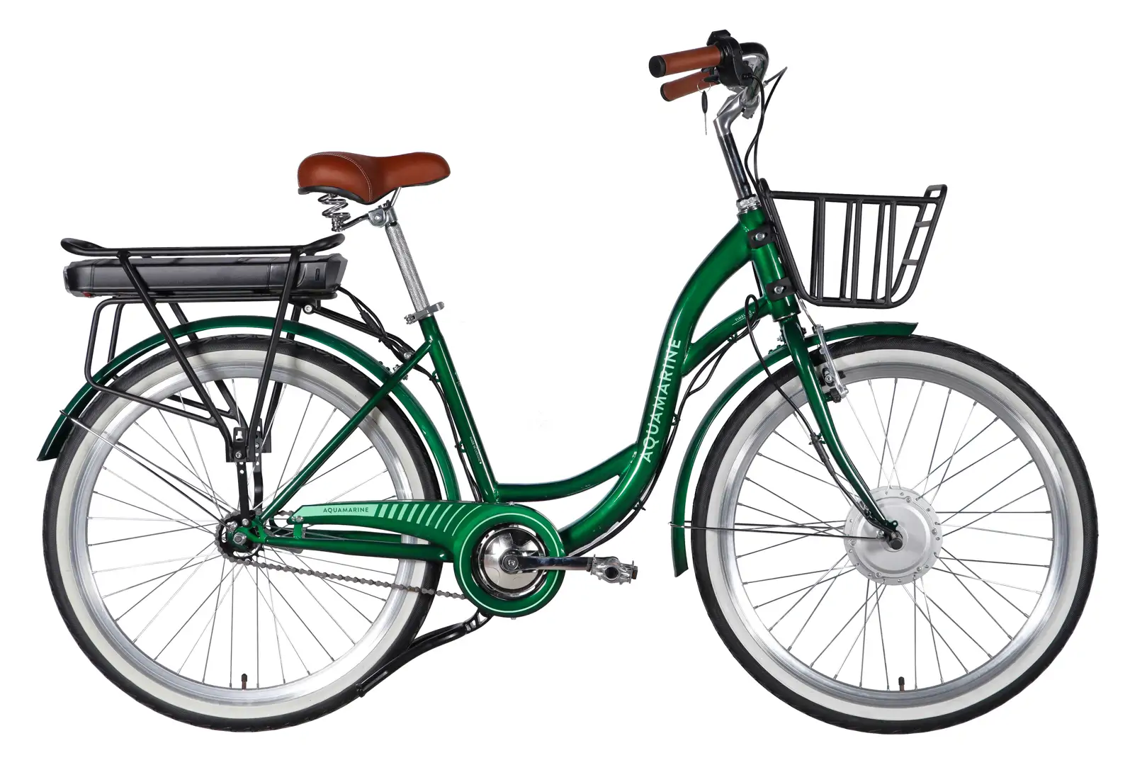 26" ST Dorozhnik eAQUAMARINE BH рама-17" 36B 13А*г 500Вт зелений YS 902 з кошиком 2026 Електровелосипед Електровелосипед Дорожник 26" ST Dorozhnik eAQUAMARINE BH рама-17" 36B 13А*г 500Вт зелений YS 902 з кошиком 2026 купити електро велик