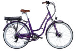 Електровелосипед Дорожник 28" AL Dorozhnik eCORAL DD FR рама-19" 36B 12.5А*г 500Вт фіолетово-синій YS 750 2025 купити електро велик