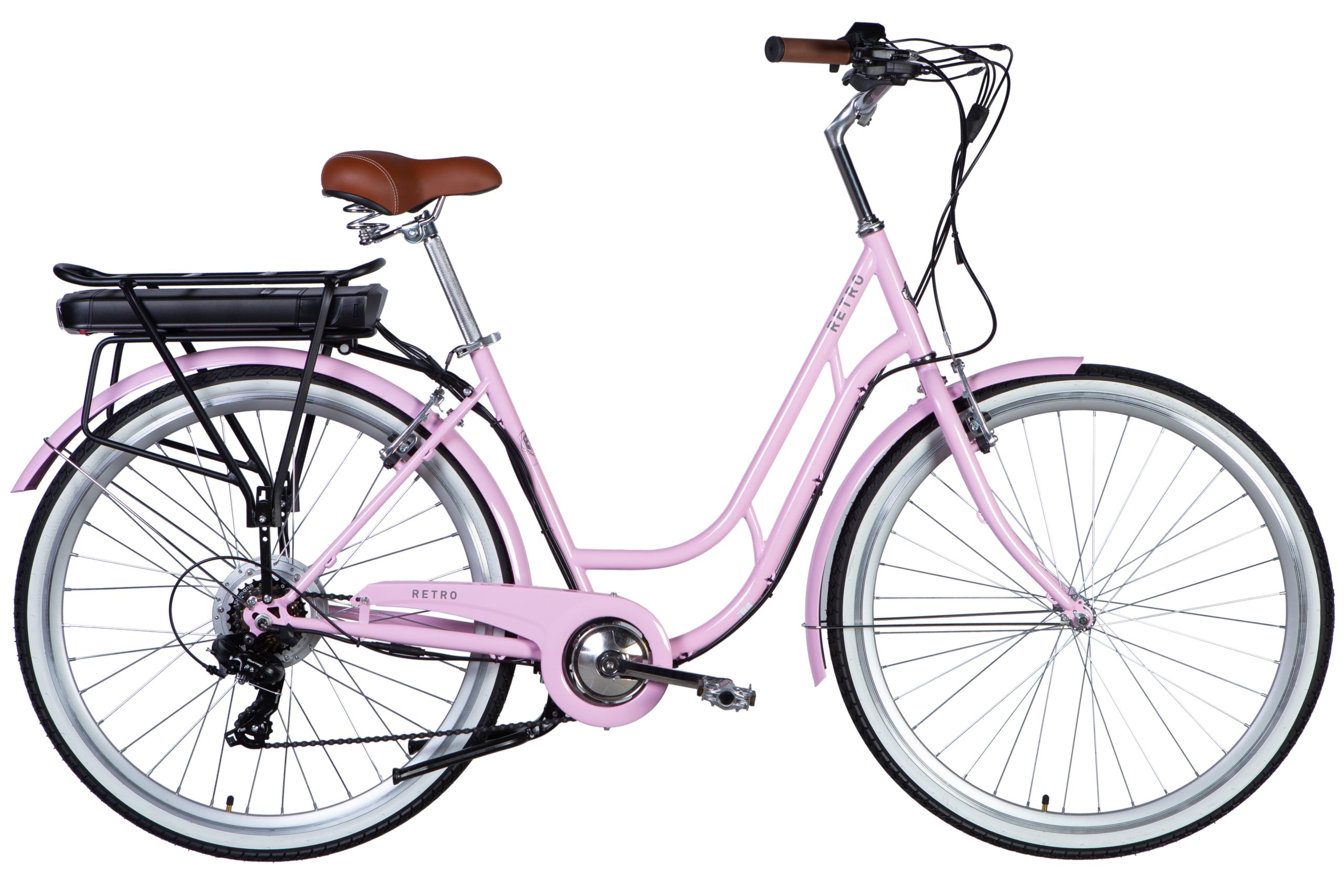 28" ST Dorozhnik eRETRO Vbr FR рама-19" 36B 12.5А*г 500Вт світло-рожевий YS 7443 2025 Електровелосипед Електровелосипед Дорожник 28" ST Dorozhnik eRETRO Vbr FR рама-19" 36B 12.5А*г 500Вт світло-рожевий YS 7443 2025 купити електро велик