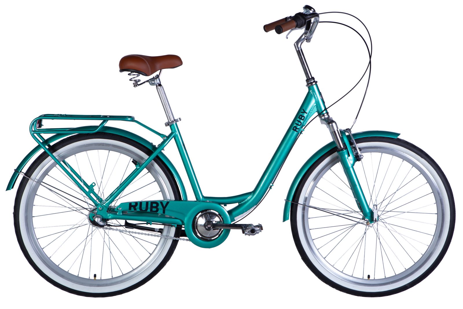 Велосипед Дорожник міський  AL 26" Dorozhnik RUBY PH рама-17" бірюзовий 2025 для міста купити