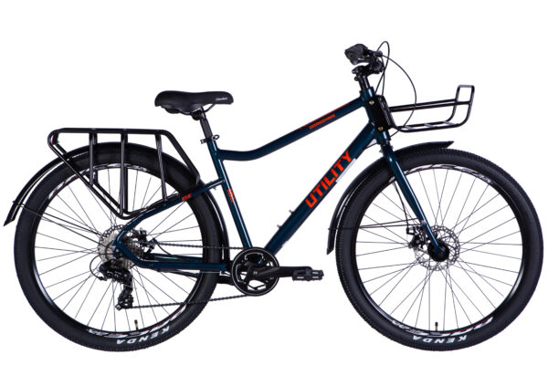 Велосипед Дорожник міський  AL 27.5" Dorozhnik UTILITY DD CS рама-18