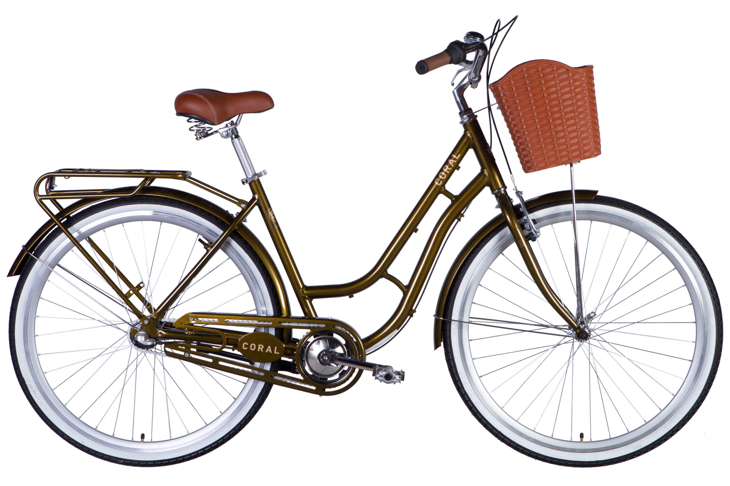 Велосипед AL 28" Dorozhnik CORAL PH рама-19" болотно-зелений 2025 Велосипед Дорожник міський AL 28" Dorozhnik CORAL PH рама-19" болотно-зелений 2025 для міста купити