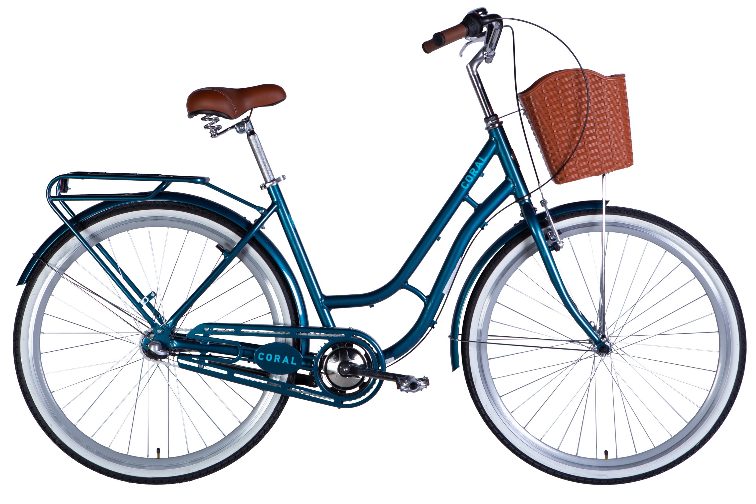 Велосипед AL 28" Dorozhnik CORAL PH рама-19" темно-бірюзовий 2025 Велосипед Дорожник міський AL 28" Dorozhnik CORAL PH рама-19" темно-бірюзовий 2025 для міста купити