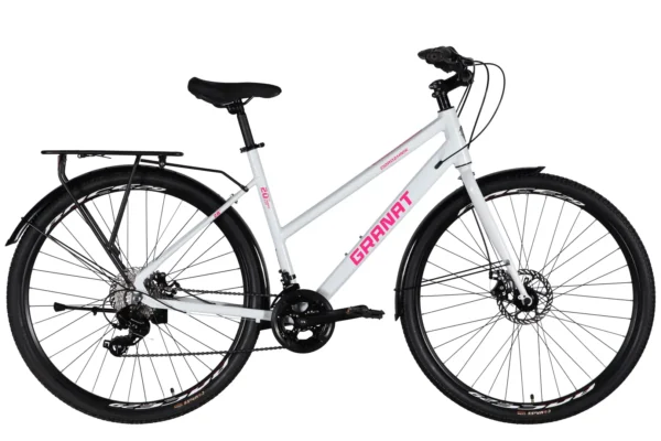 Велосипед Дорожник міський  AL 28" Dorozhnik GRANAT W DD CS рама-20" білий 2025 для міста купити