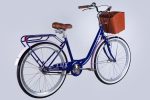 Велосипед ST 26" Dorozhnik LUX Velosteel рама-17" бузковий 2025 Дорожник