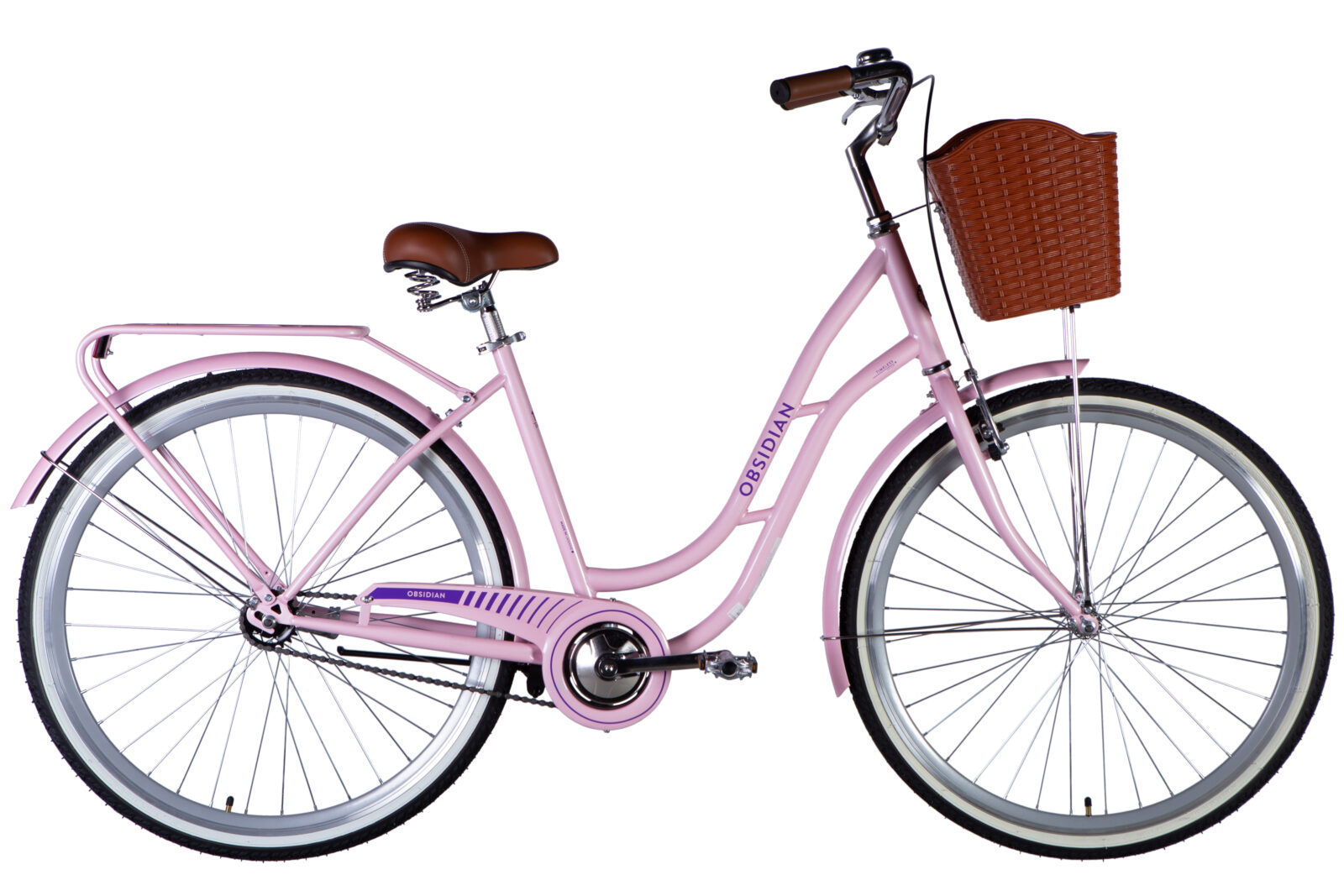 Велосипед Дорожник міський  ST 28" Dorozhnik OBSIDIAN BH рама-19" світло-рожевий 2025 для міста купити