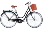 Dorozhnik RETRO 28" Жіночий велосипед Дорожник Ретро низька рама міський для літніх людей з кошиком рама-19"OPS-D-28-554 купити