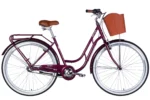 Dorozhnik RETRO 28" Жіночий велосипед Дорожник Ретро низька рама міський для літніх людей з кошиком рама-19"OPS-D-28-552 купити