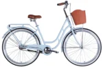 Dorozhnik RETRO 28" Жіночий велосипед Дорожник Ретро низька рама міський для літніх людей з кошиком рама-19"OPS-D-28-434 купити