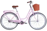 Dorozhnik RETRO 28" Жіночий велосипед Дорожник Ретро низька рама міський для літніх людей з кошиком рама-19"OPS-D-28-430 купити
